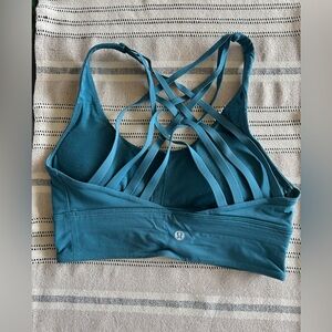 lululemon athletica Blue Strappy Sports Bra